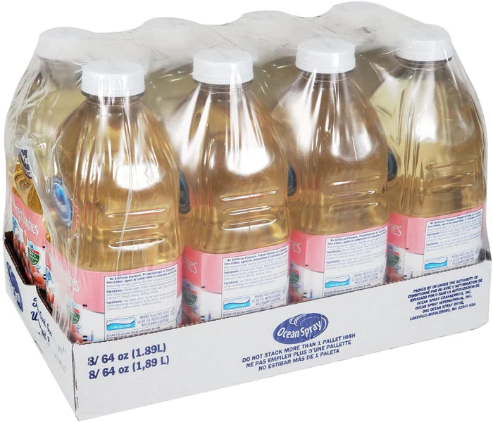 OCEAN SPRAY WHITE CRANBERRY COCKTAIL 8X1.89L