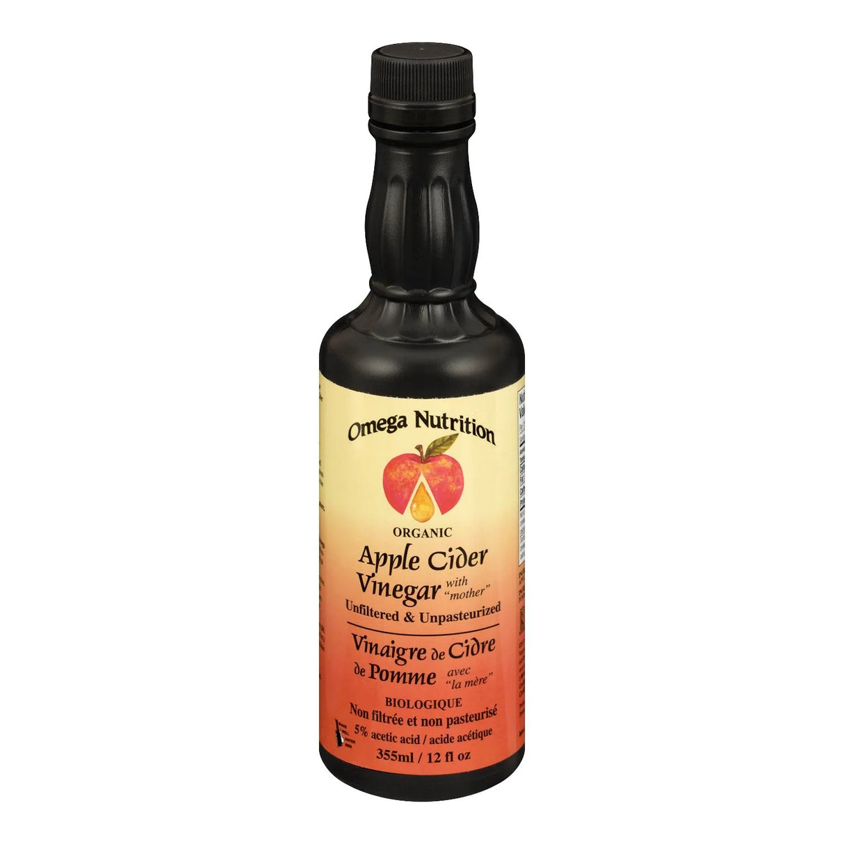 OMEGA APPLE CIDER VINEGAR 355ML