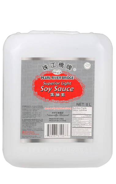 PEARL RIVER LIGHT SOY SAUCE 8L