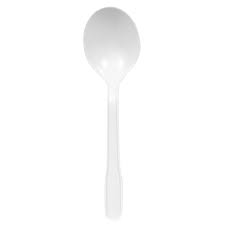 POLAR PRO WHITE SPOONS PLASTIC 1000EA Default Title