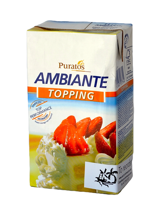 PURATOS AMBIANTE DESSERT WHIPPED TOPPING 12X1KG