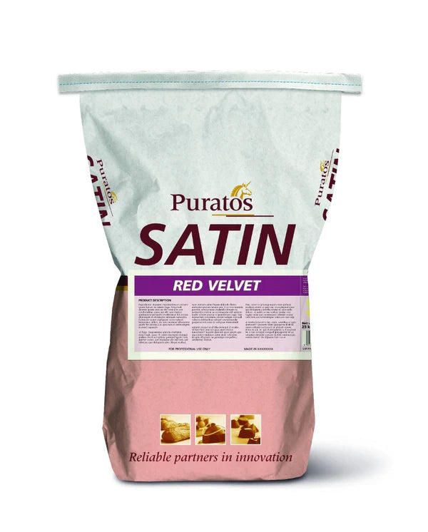 PURATOS SATIN RED VELVET CAKE MIX 20KG