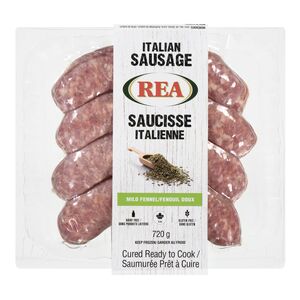 REA MILD FENNEL SAUSAGES 8X720GR