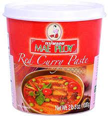 MAE PLOY RED CURRY PASTE 400GR