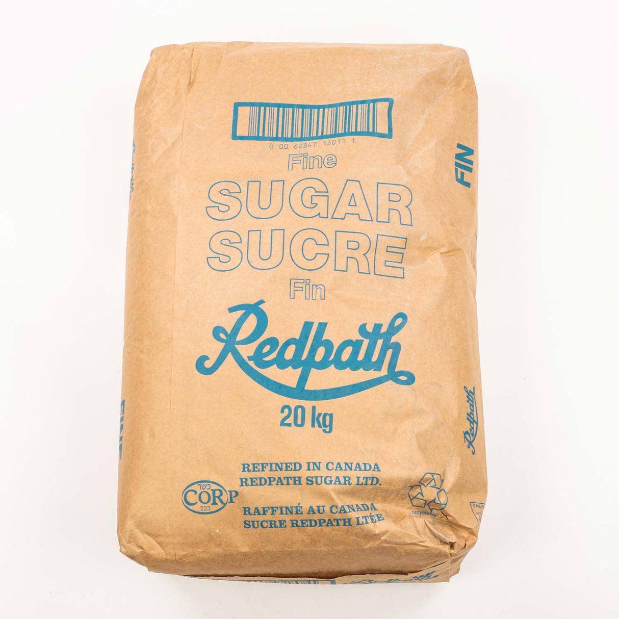 REDPATH FINE WHITE SUGAR 20KG
