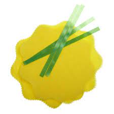 REGENCY LEMON WRAPS WITH RIBBON 10X100EA