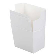 ROBINSON R13 WHITE TAKE OUT FRY BOX 10X100EA