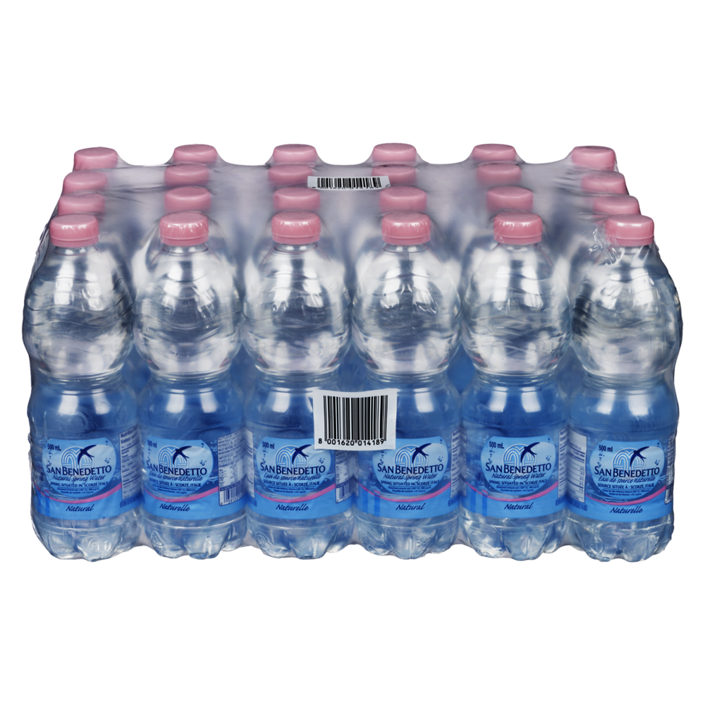 SAN BENEDETTO NATURAL WATER PLASTIC 24X500ML