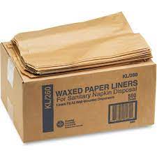 SANITARY BAGS WAX LINER 500EA Default Title