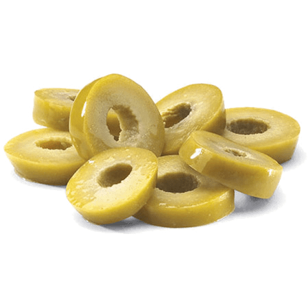 CLIC SLICED GREEN OLIVES 100OZ