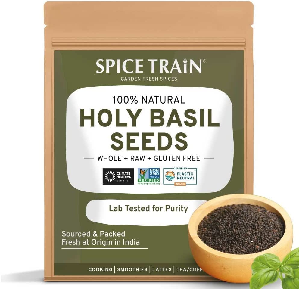 SPICE TRAIN ORGANIC HOLY BASIL SEEDS 397GR