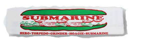 SUBMARINE BAGS PRINTED 4 X 2 X 16 X 1000 PCS Default Title