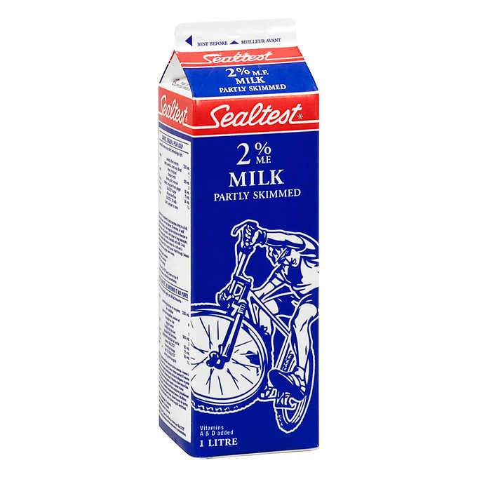 SEALTEST 2% MILK 1L