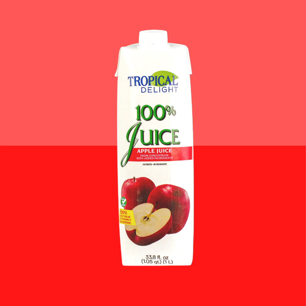 TROPICAL DELIGHT APPLE JUICE 12X1L