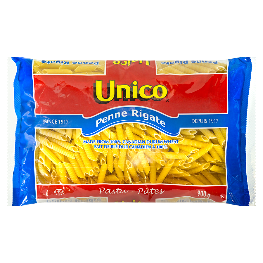 UNICO PENNE RIGATE PASTA 12X900GR