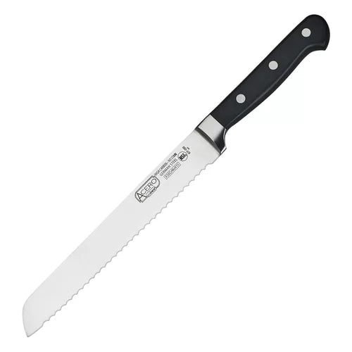 WINCO 8" GERMAN STEEL BREAD KNIFE 1EA
