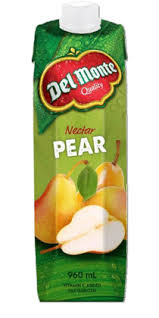 DEL MONTE PEAR NECTAR 12X960ML
