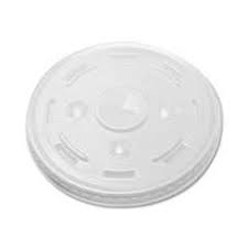 DART 16-24OZ SLOTTED CLEAR LIDS 10X100EA