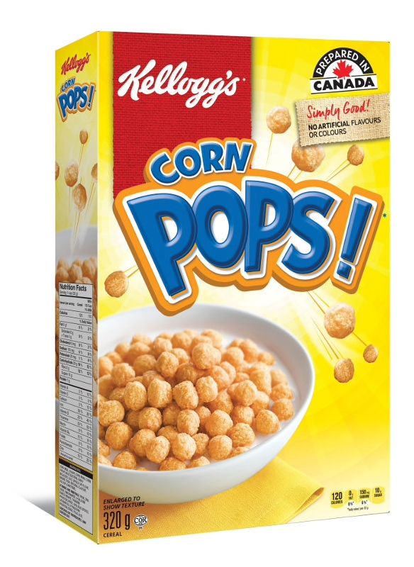 KELLOGGS CORN POPS CEREAL 320GR
