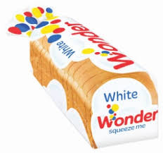 WONDER BREAD WHITE LOAF 675GR